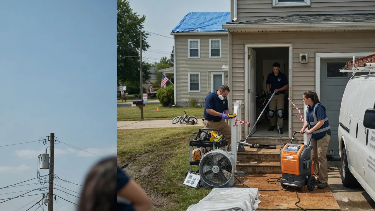 Water Damage Repair in Dalton, PA near me